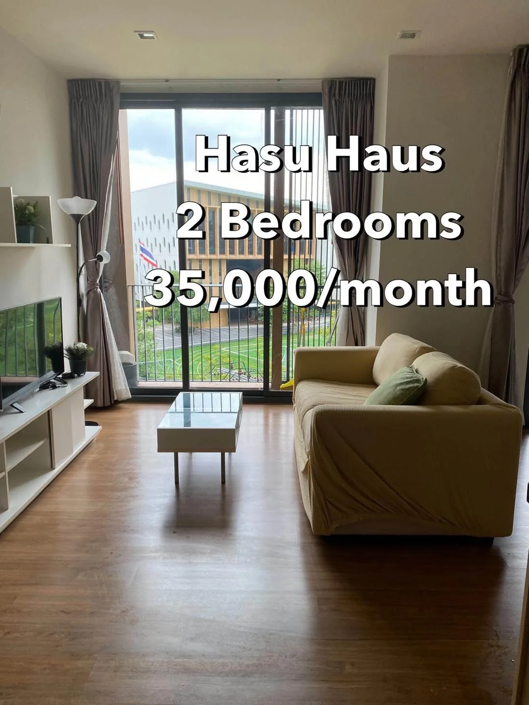 2 Bedroom condo in Hasu Haus