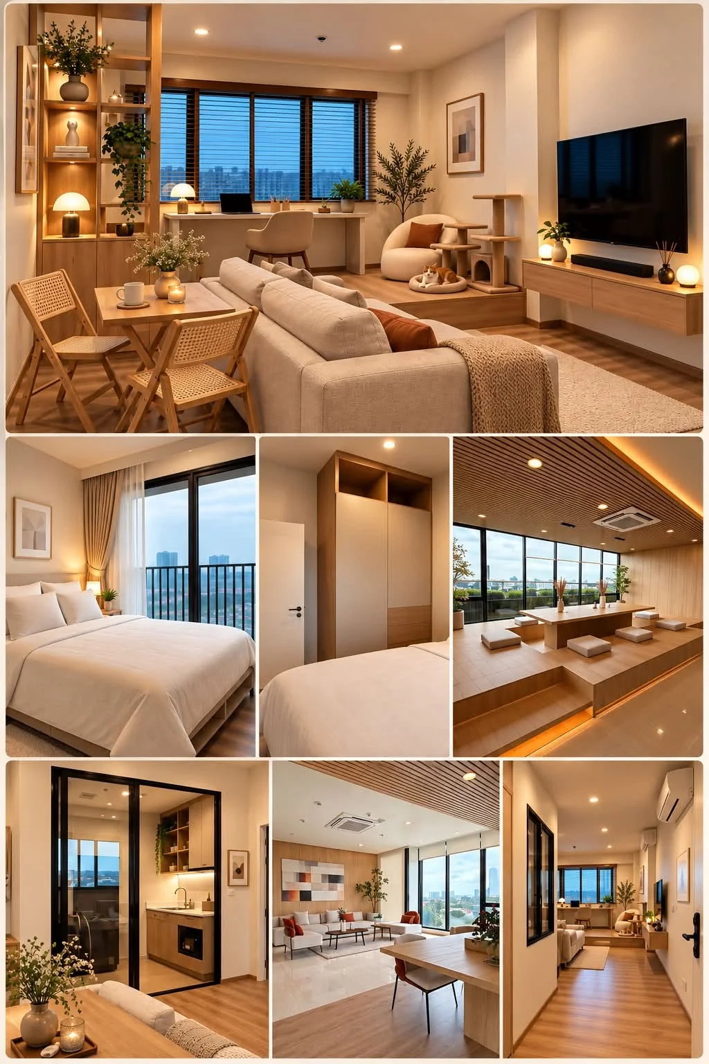 Studio condo in Flexi Mega Space Bangna