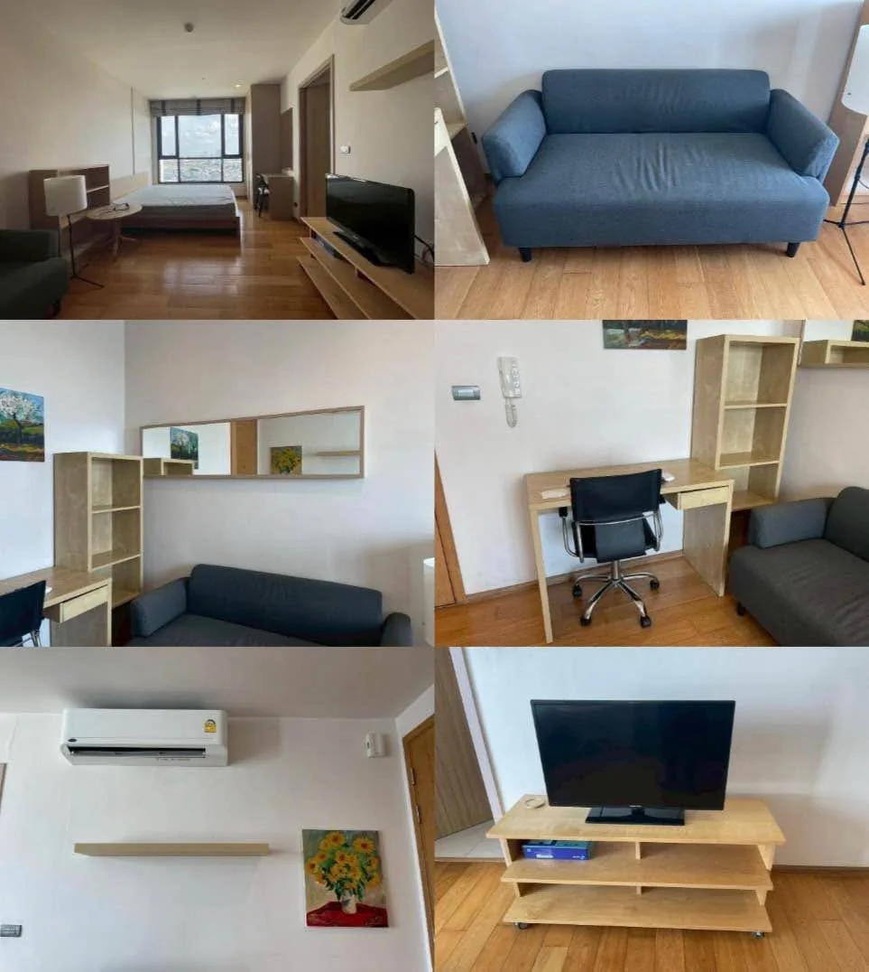 Studio condo in Fuse Sathorn-Taksin