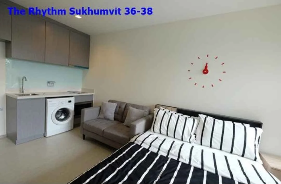 Studio condo in Rhythm Sukhumvit 36-38