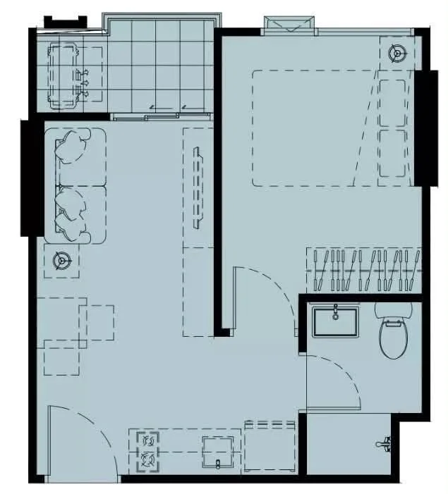 Studio condo in Premio Quinto