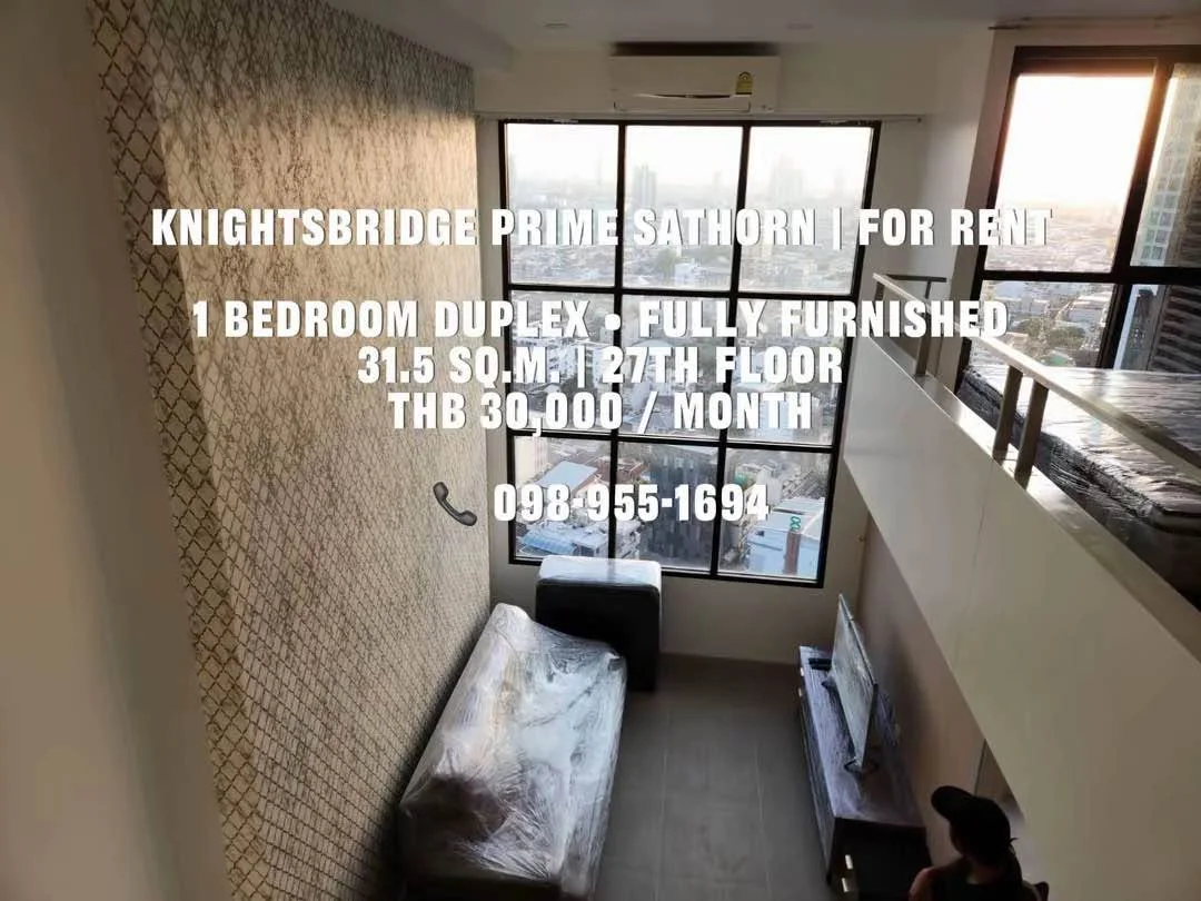 1 Bedroom condo in Knightsbridge Prime Sathorn