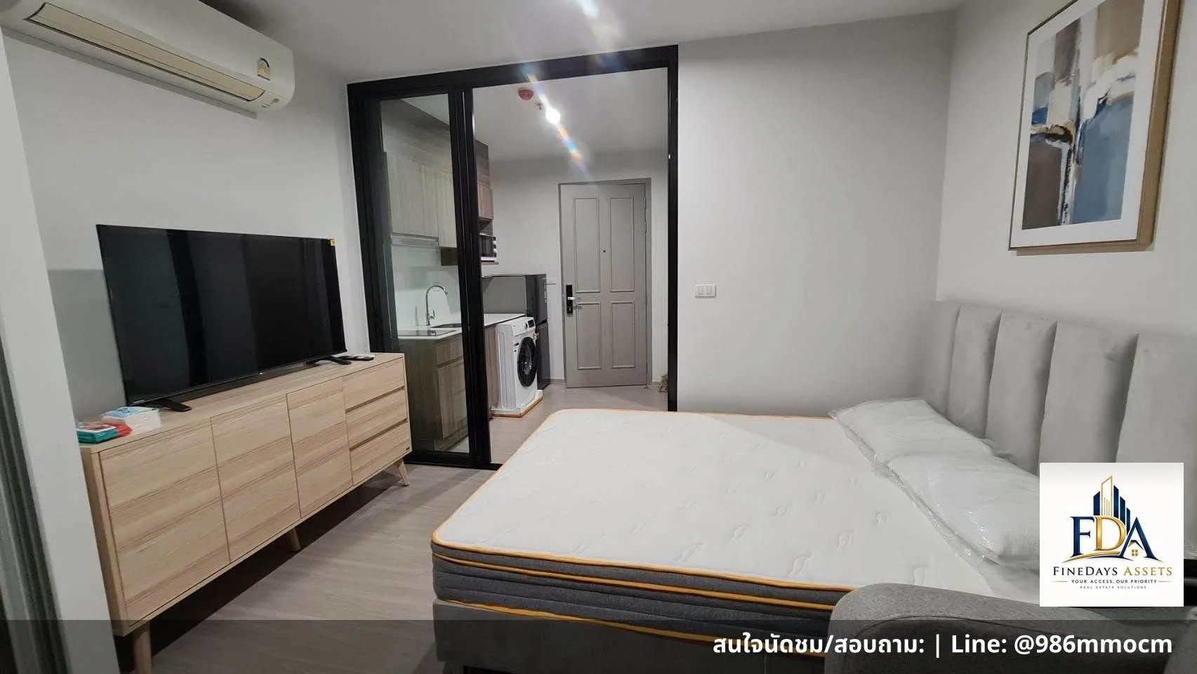 Studio condo in The Parkland Phetkasem 56