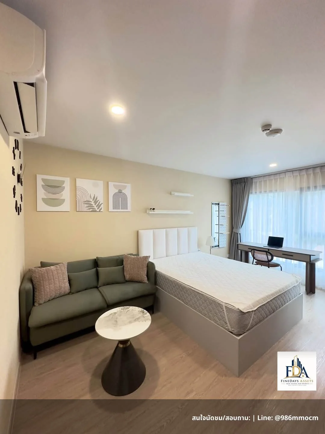Studio condo in Klos Ratchada 7