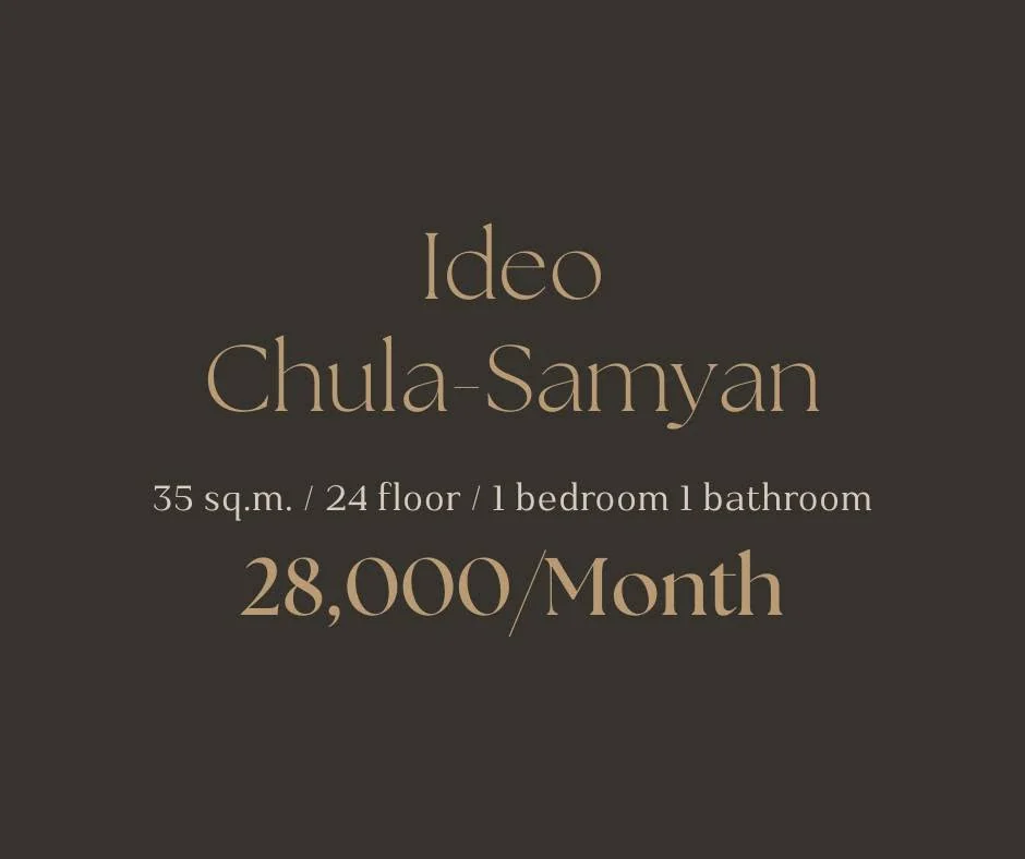 Studio condo in IDEO Chula-Samyan