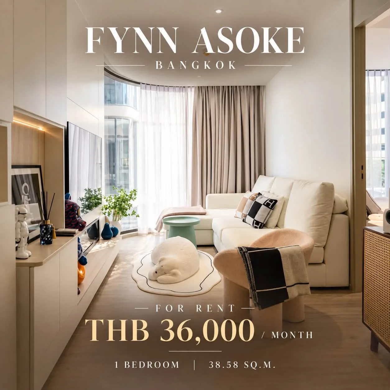 1 Bedroom condo in Fynn Asoke