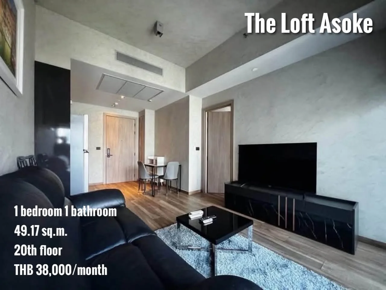 1 Bedroom condo in The Lofts Asoke