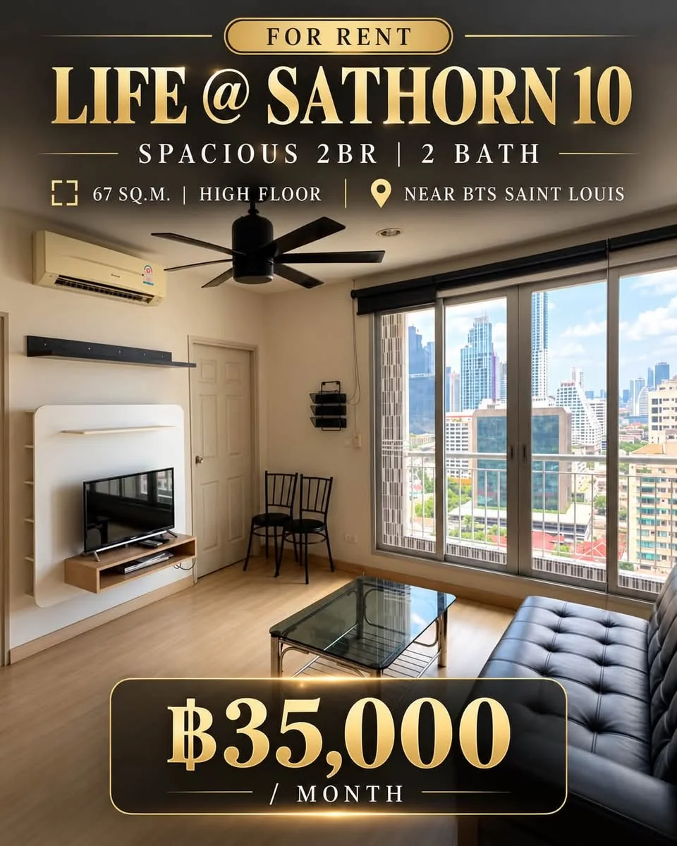 2 Bedroom condo in Life @ Sathorn 10