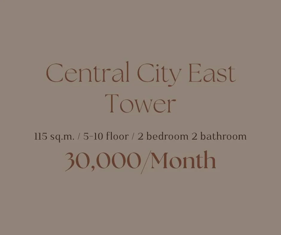 2 Bedroom condo in Central City East Tower
