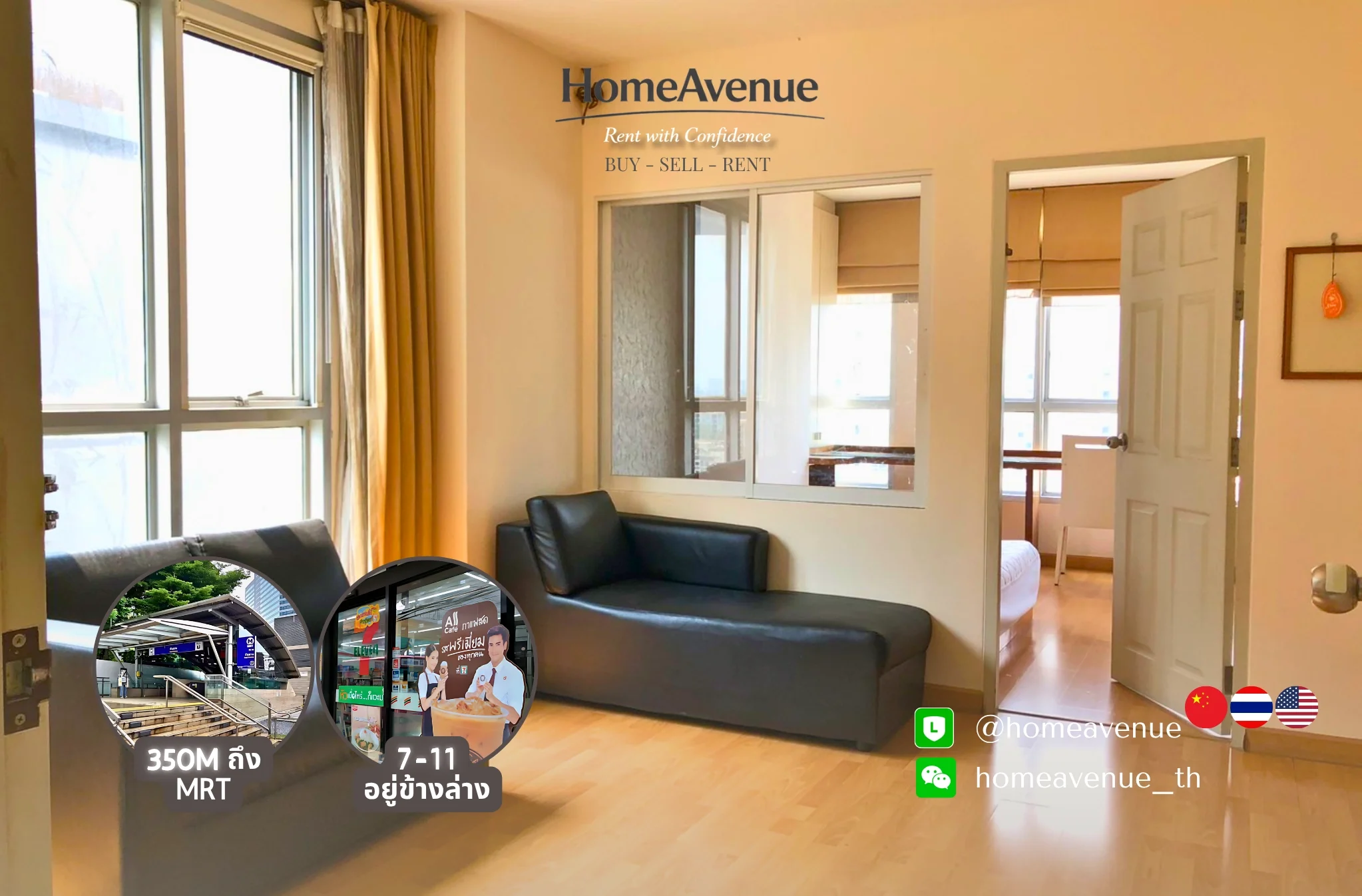 1 Bedroom condo in Life @ Ratchada