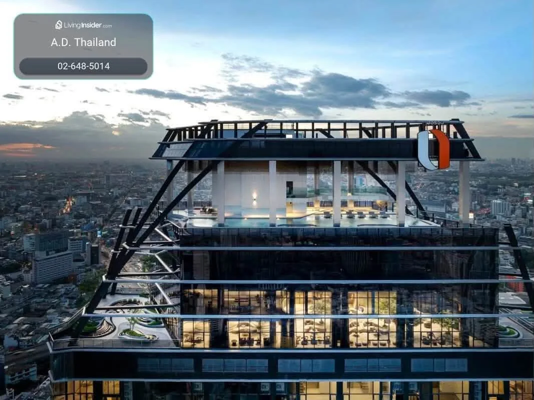 2 Bedroom condo in Park Origin Chula-Samyan