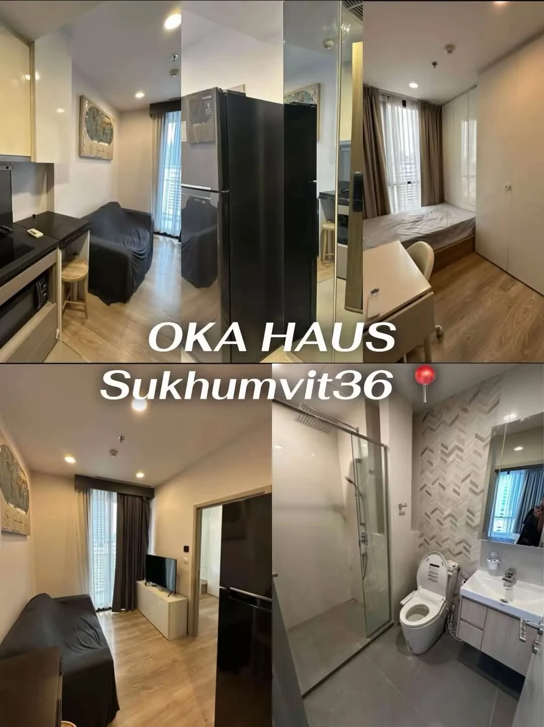 1 Bedroom condo in Oka Haus Sukhumvit 36