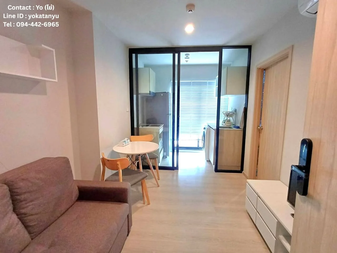 Studio condo in NUE Noble Ngamwongwan