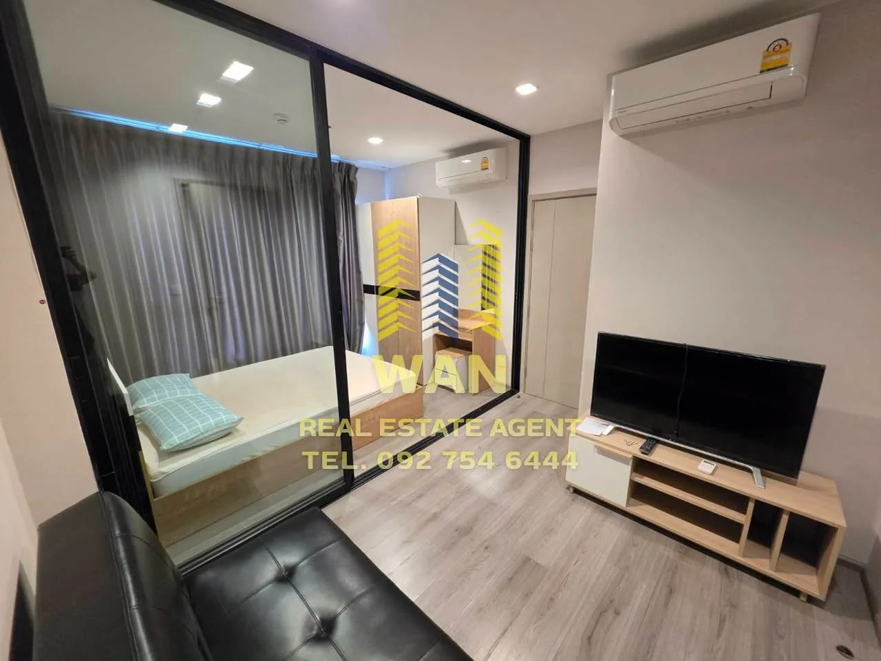 Studio condo in The Politan Rive