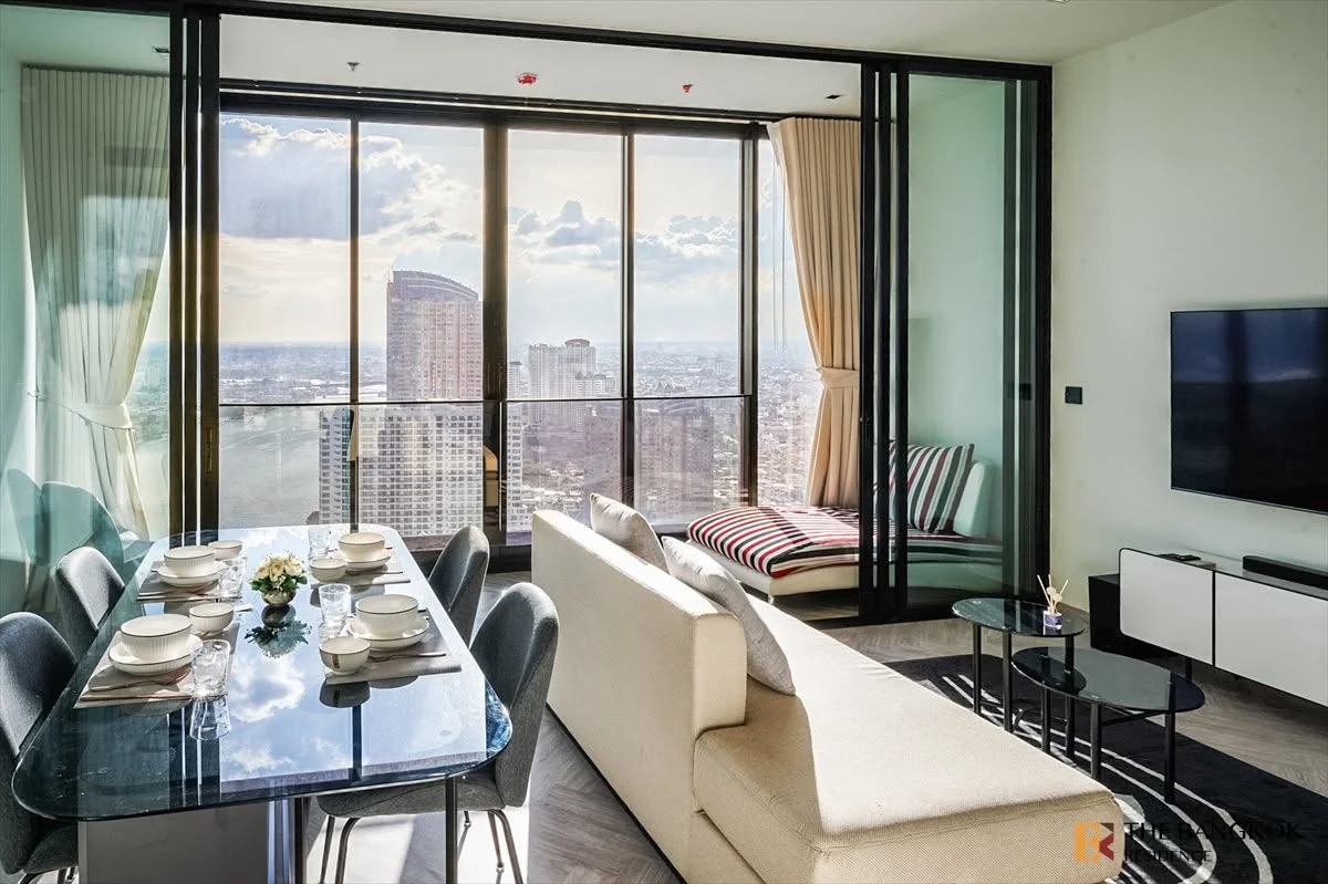 2 Bedroom condo in Chapter Charoennakhon–Riverside