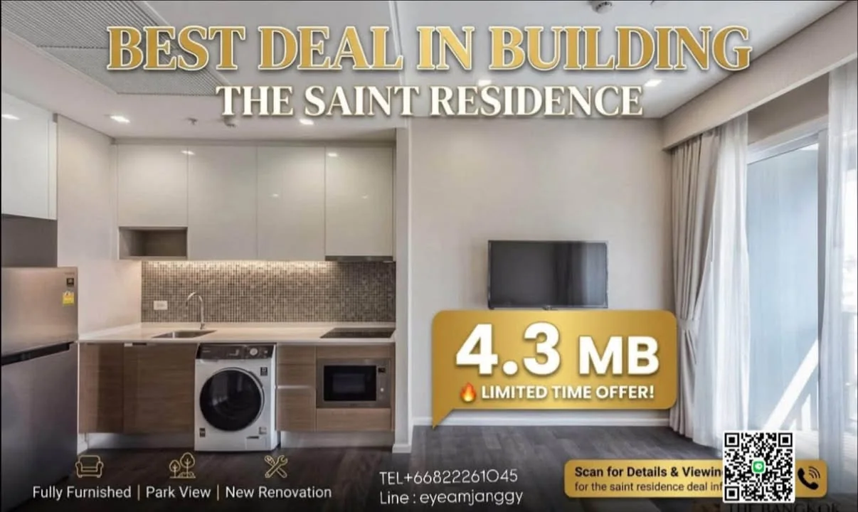 2 Bedroom condo in The Saint Residences Ladprao