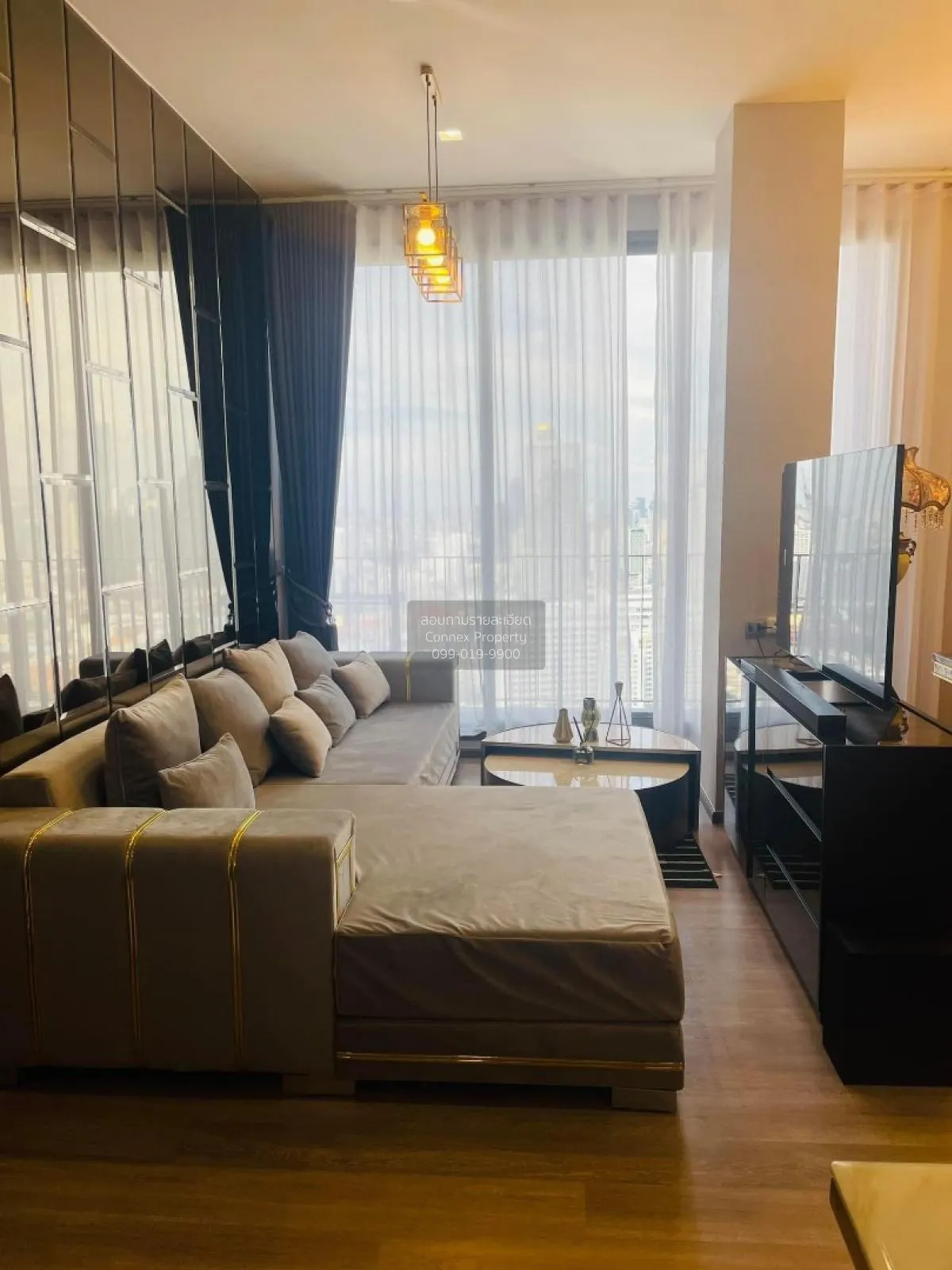 2 Bedroom condo in Rhythm Charoenkrung Pavillion