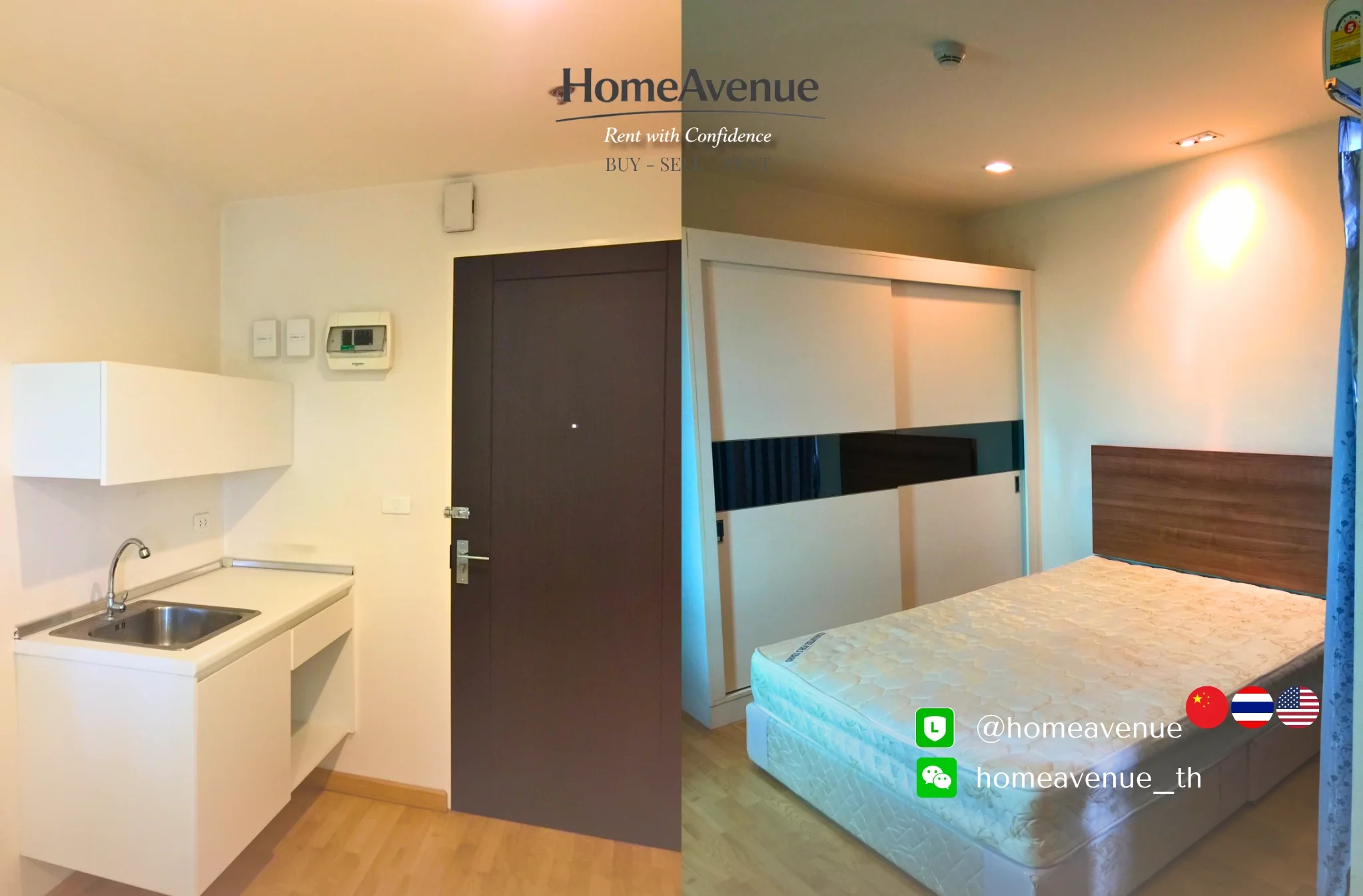 Studio condo in Casa Condo Asoke - Dindaeng