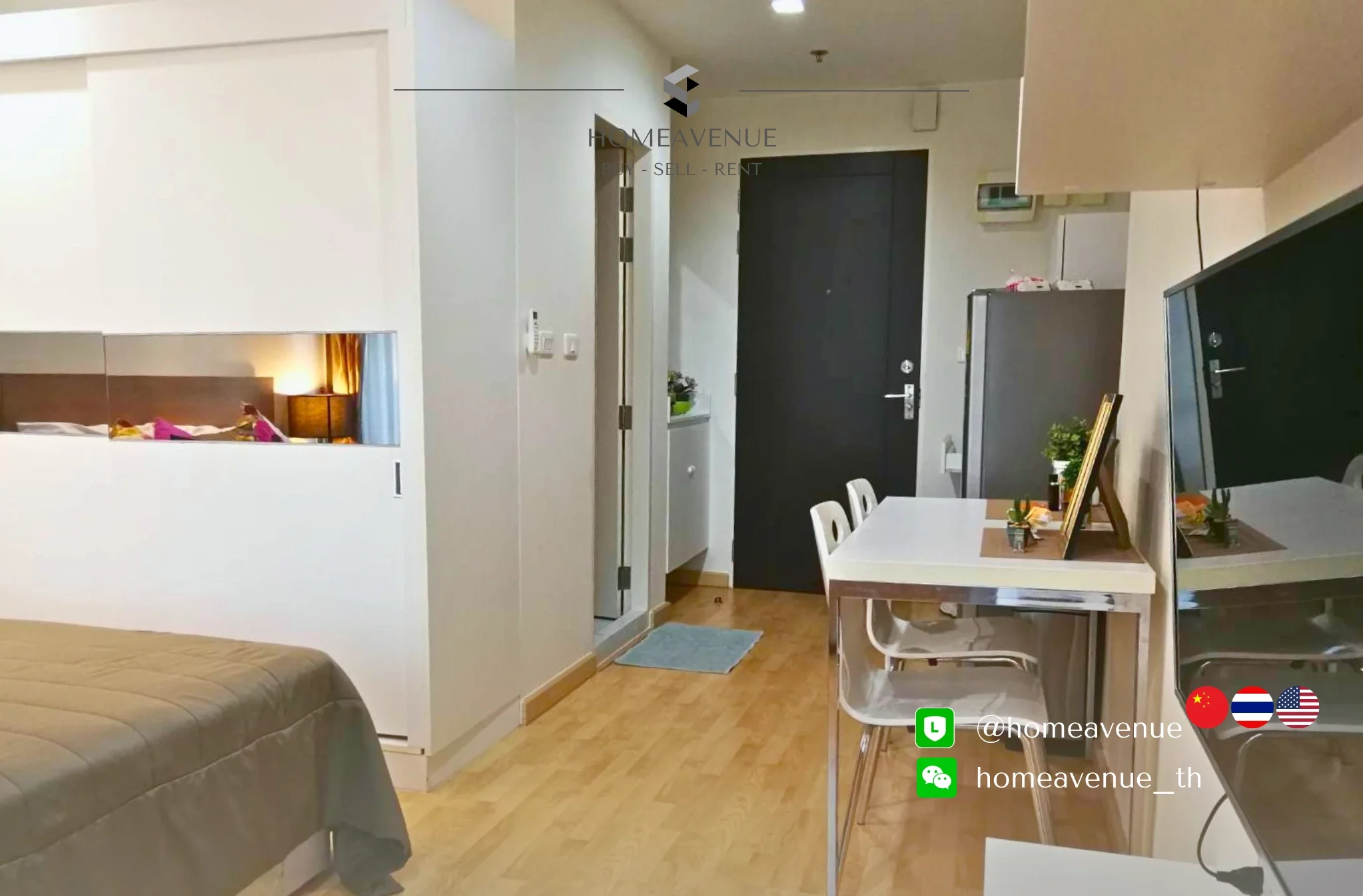 Studio condo in Casa Condo Asoke - Dindaeng