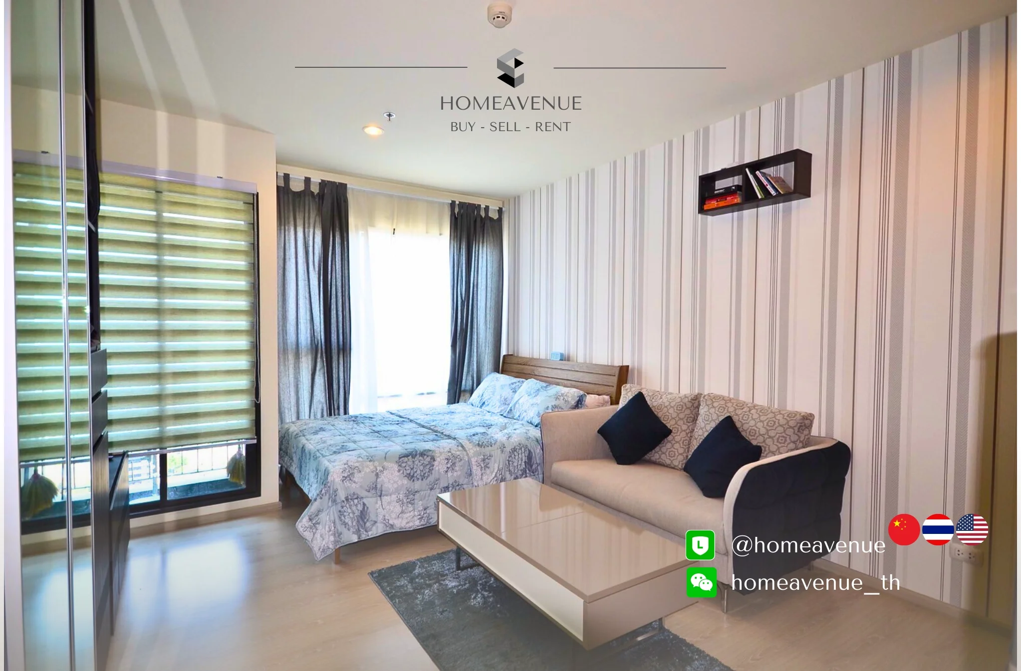 Studio condo in Rhythm Asoke