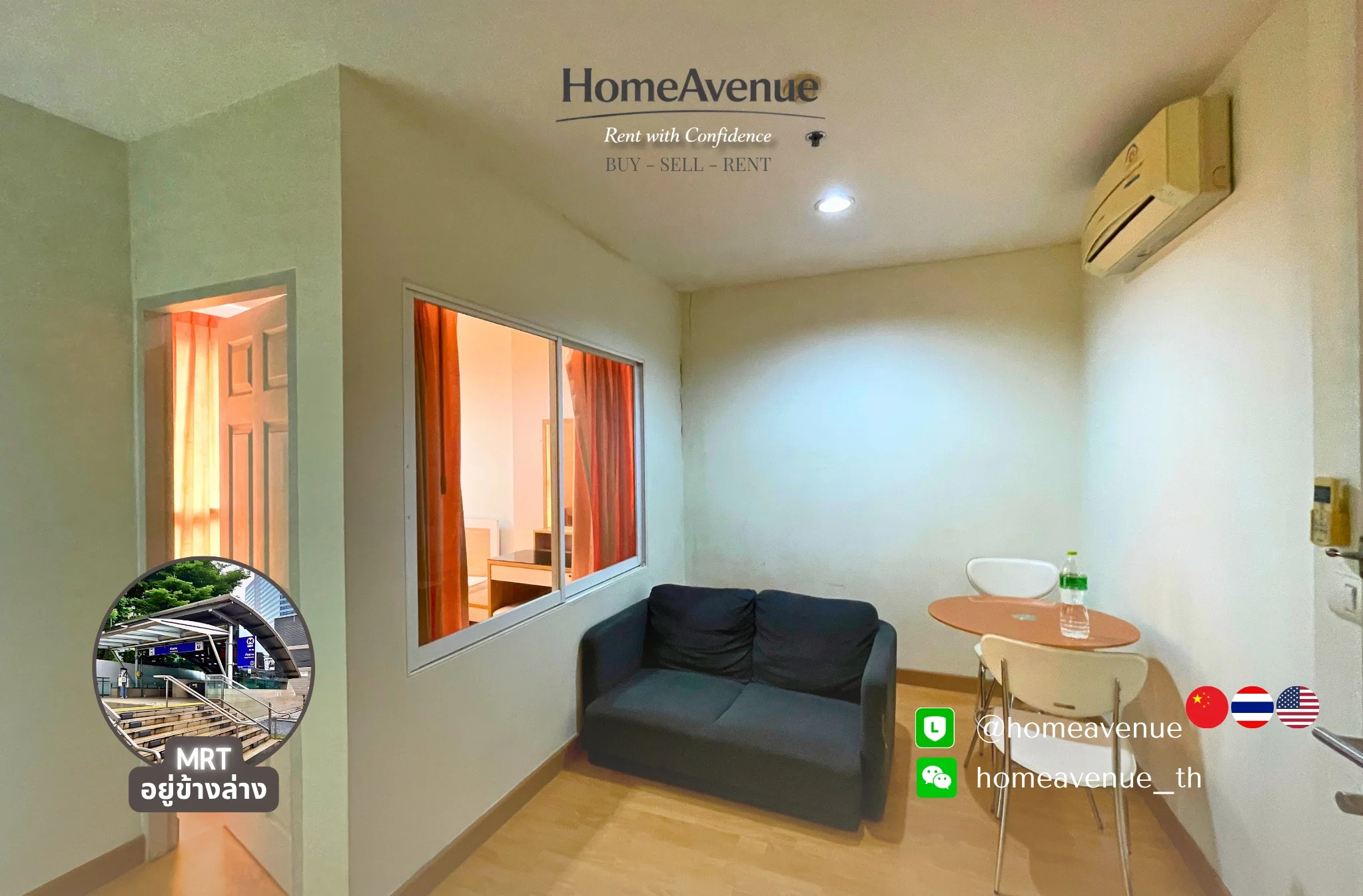 1 Bedroom condo in Life @ Ratchada-Huai Khwang