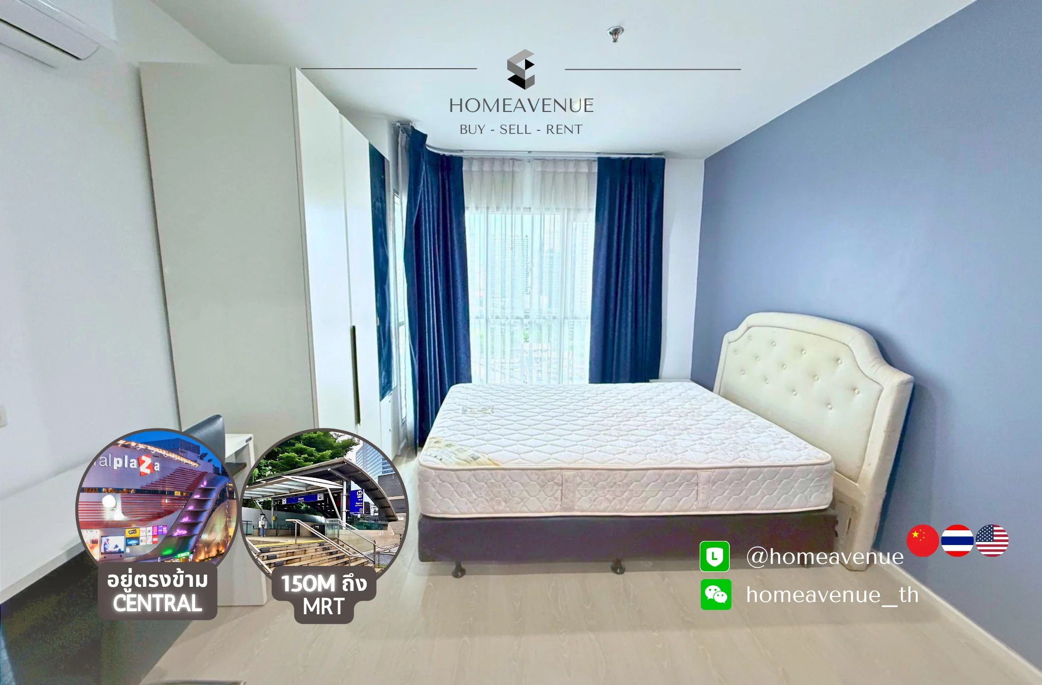 1 Bedroom condo in Aspire Rama 9