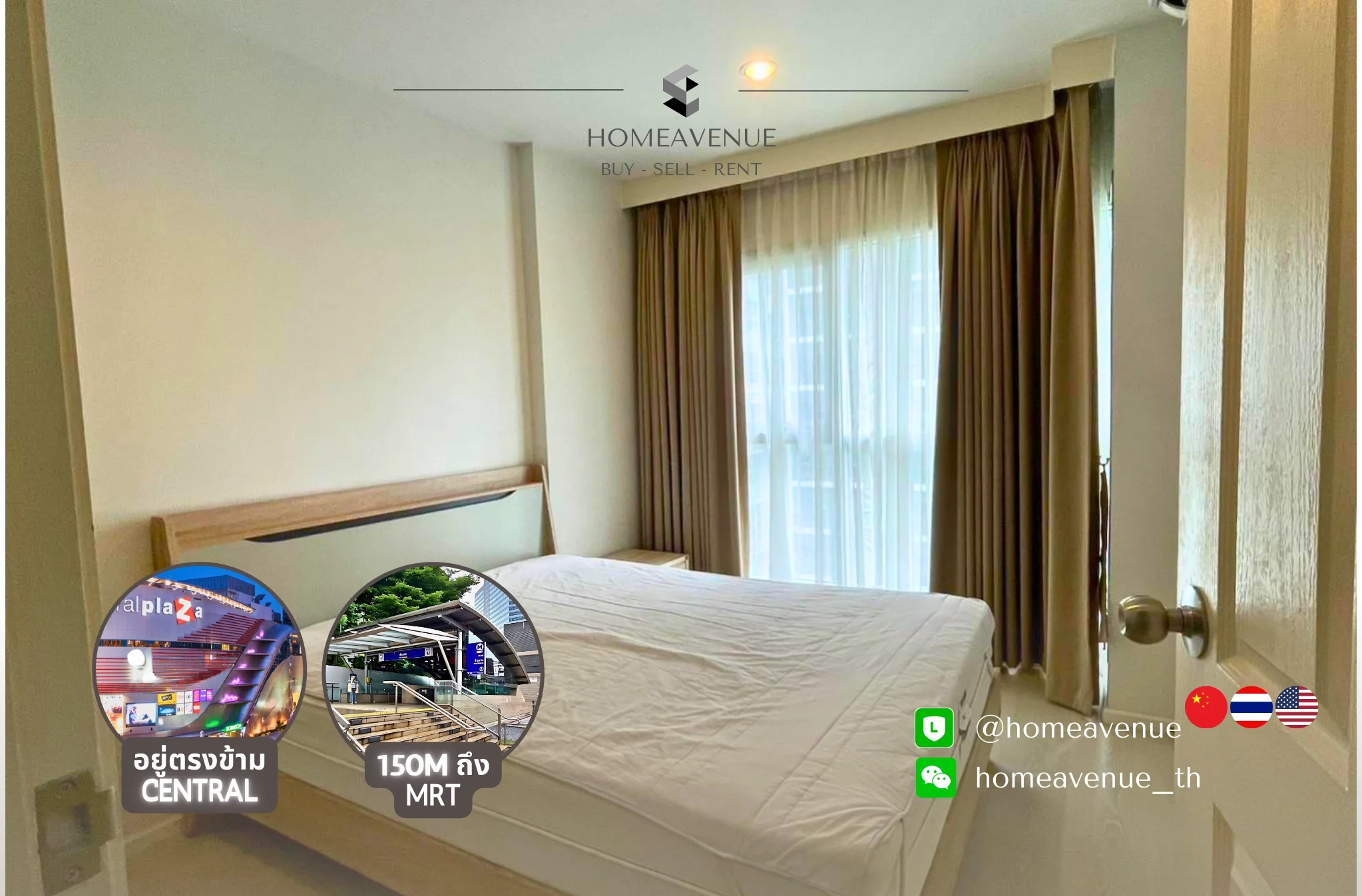 1 Bedroom condo in Aspire Rama 9