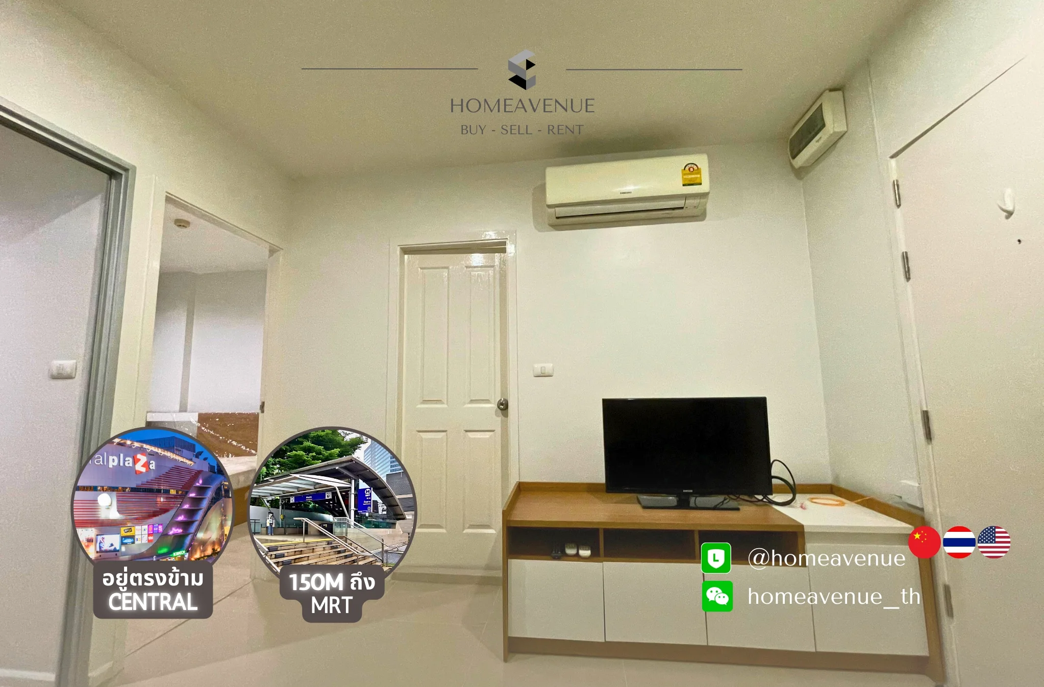 1 Bedroom condo in Aspire Rama 9