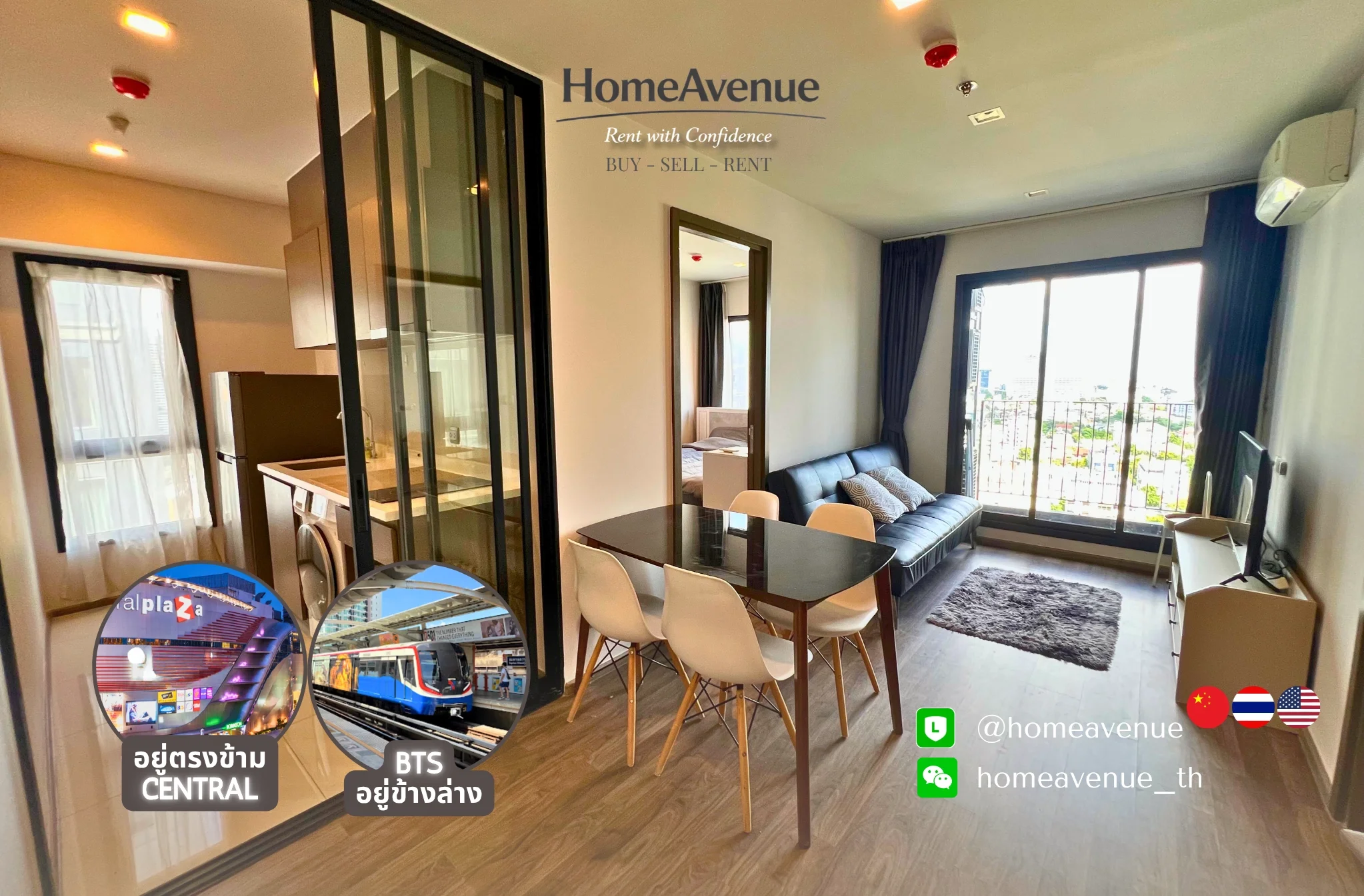 2 Bedroom condo in Life Ladprao Valley
