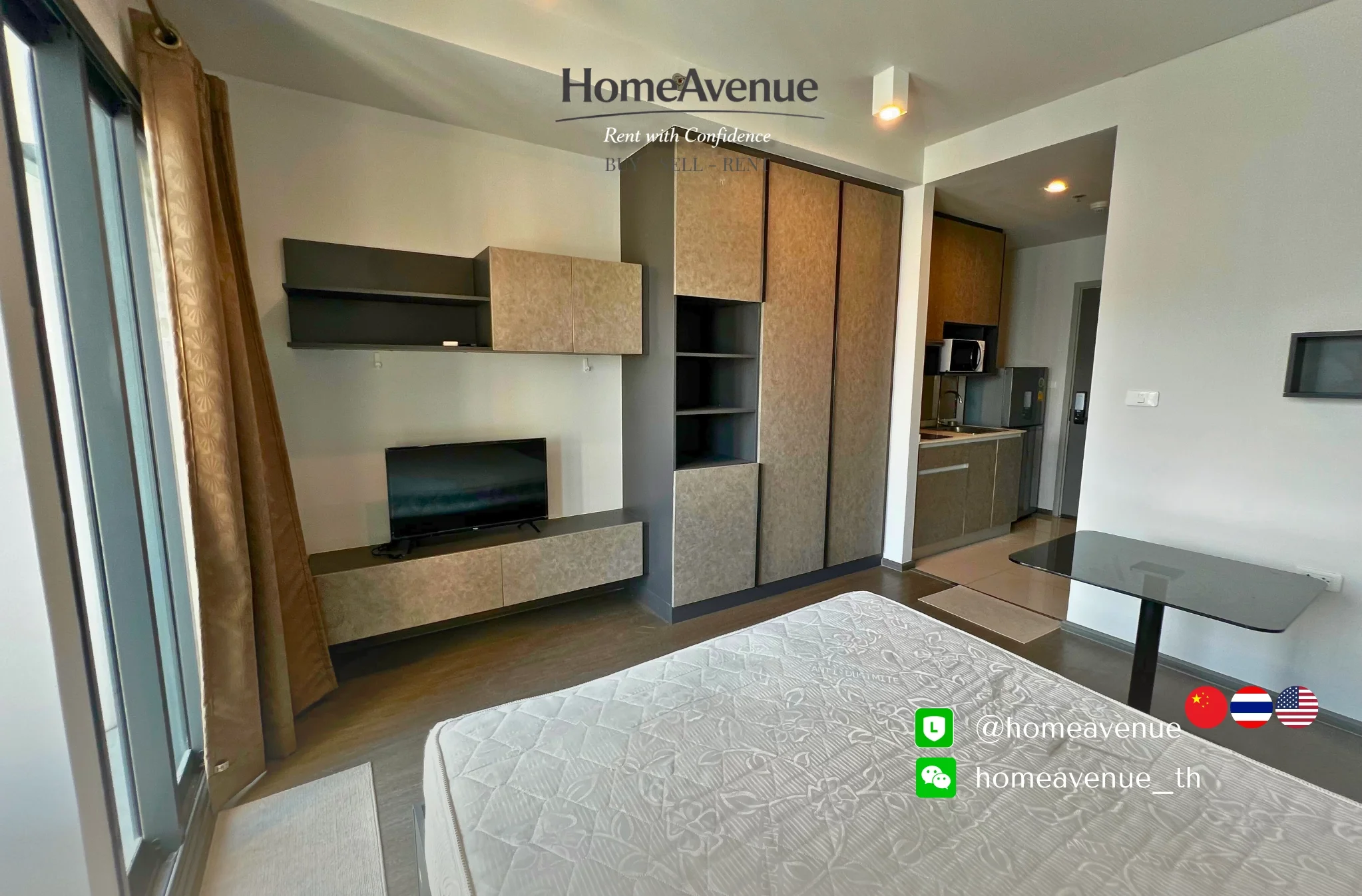 Studio condo in IDEO Phaholyothin Chatuchak