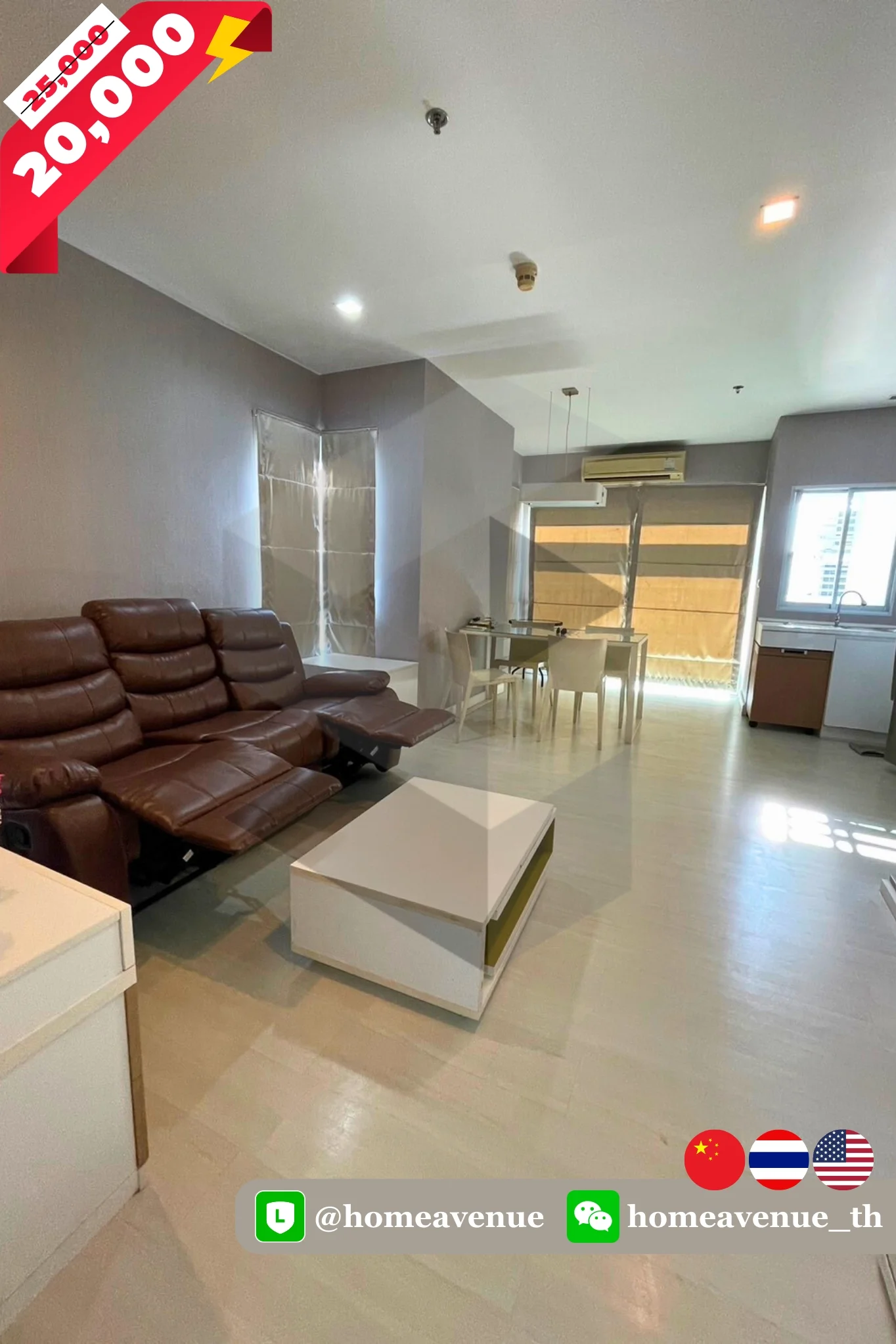 2 Bedroom condo in The Room Ratchada-Ladprao